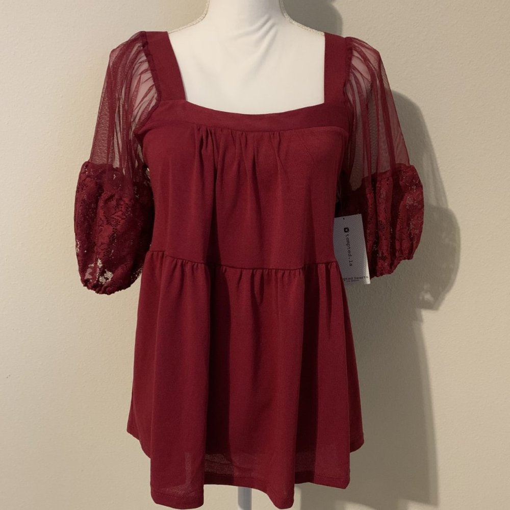 Tempted Hearts Woman Top, Size S